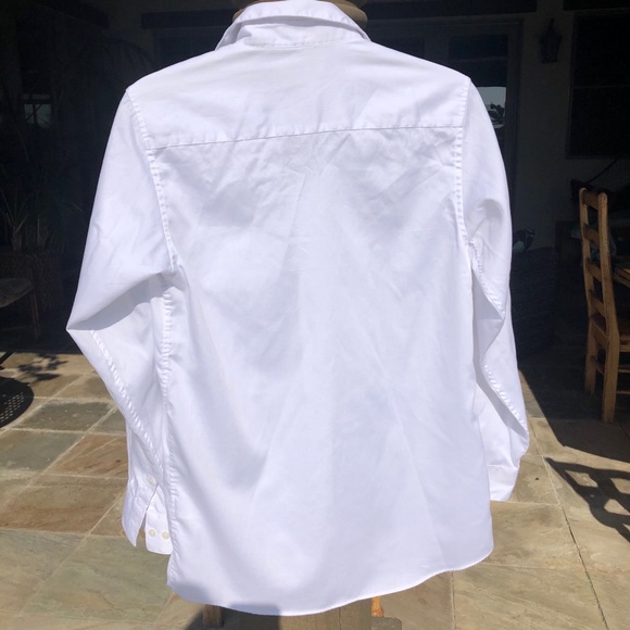 CALVIN KLEIN BUTTON DOWN DRESS SHIRT 18/BIG BOYS - Picture 4 of 6